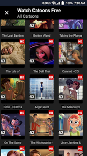 Imagen 0 para Watch Catoons Free : 2D 3…