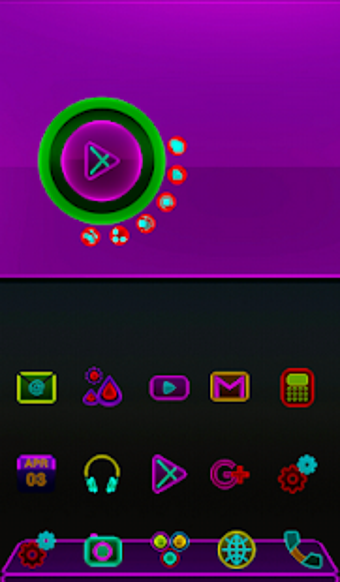 Imagen 3 para NEON - Z Next Launcher 3D…