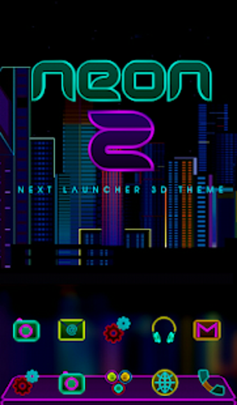Imagen 2 para NEON - Z Next Launcher 3D…