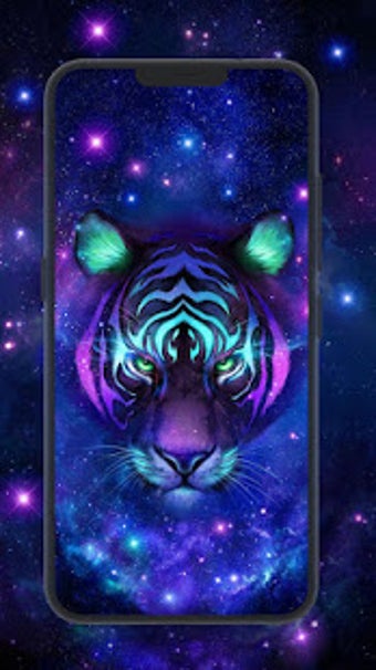 Imagen 0 para Neon Tiger Live Wallpaper