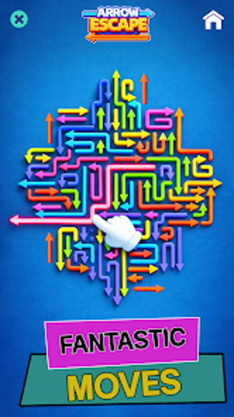 Image 0 for Arrows Escape - Path Puzz…