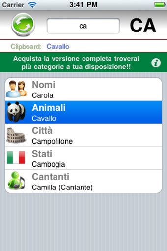 Image 0 for Nomi Cose Citta Soluzioni…