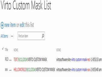 Image 0 for Custom Mask Web Part for …