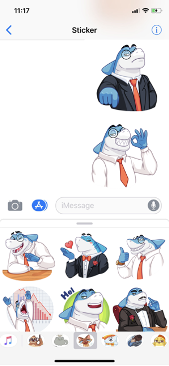 Imagen 0 para Shark Boss Emoji Stickers