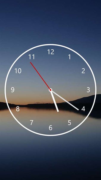 Imagen 1 para Nightstand Analog Clock f…