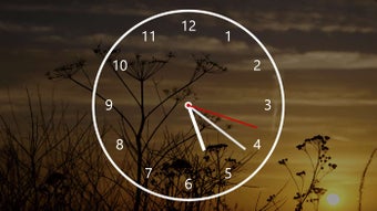 Imagen 2 para Nightstand Analog Clock f…