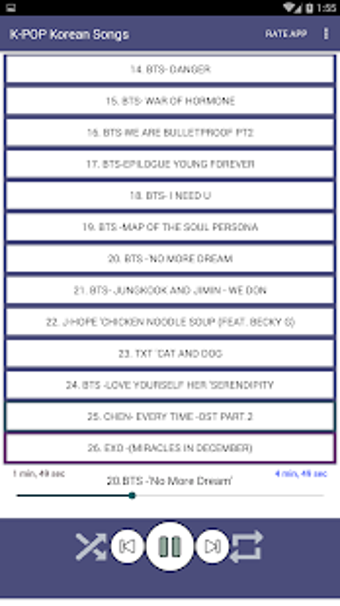 Image 3 for 100 KPOP korean songs off…