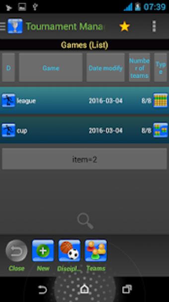 Imagen 0 para Tournament Manager