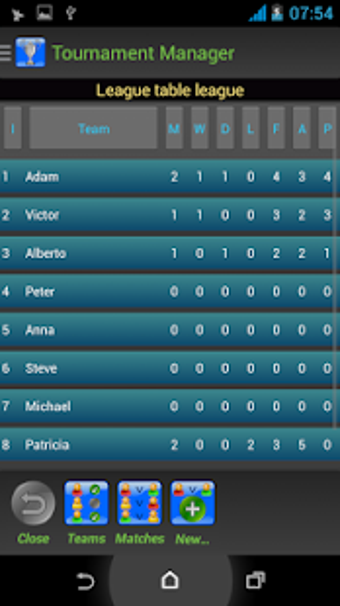 Imagen 1 para Tournament Manager