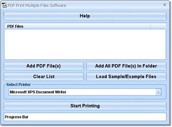 Image 0 for PDF Print Multiple Files …