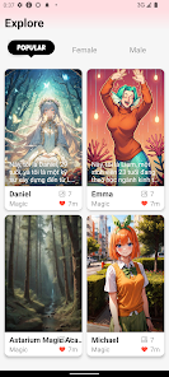 Image 0 for Character AI Chat - Crush…