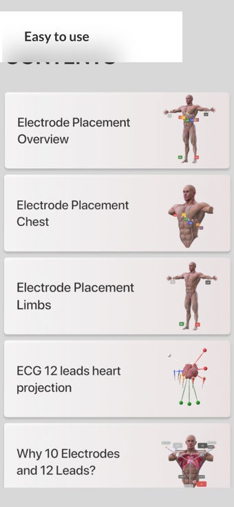 Image 2 for 3D ECG Leads