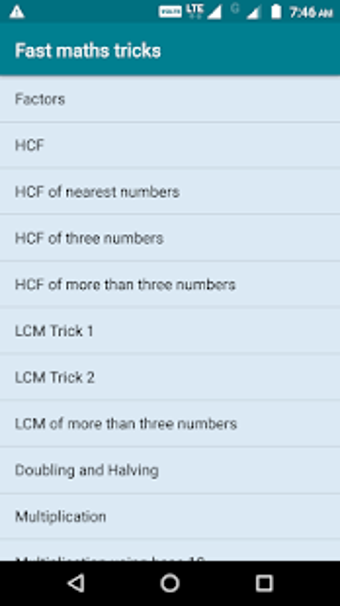 Image 3 for Fast math tricks Pro