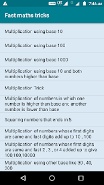 Image 0 for Fast math tricks Pro