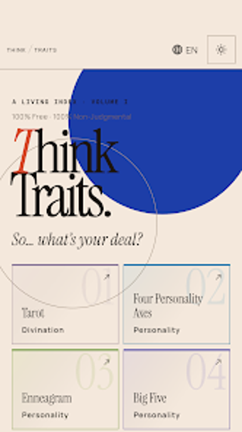 Imagen 0 para Think Traits: Quizzes  Ga…