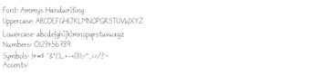 Imagen 0 para Ammys Handwriting