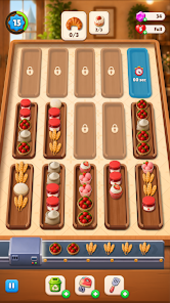 Imagen 0 para Bakery Sort: Sorting Puzz…