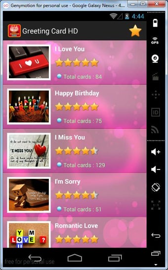 Imagen 2 para Greeting Cards HD