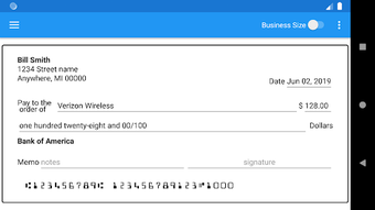 Imagen 2 para Check Writer - Print Cheq…