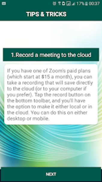 Image 0 for ZOOM VIDEO CONFERENCE MEE…