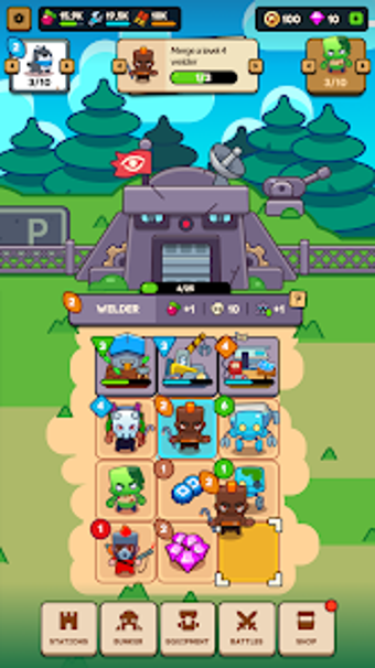 Imagen 0 para Idle Shelter: Merge to Su…