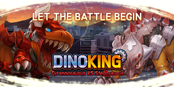 Imagen 0 para Dino King Tyranno VS Steg…