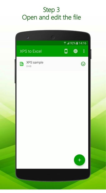 Image 3 for XPS to Excel