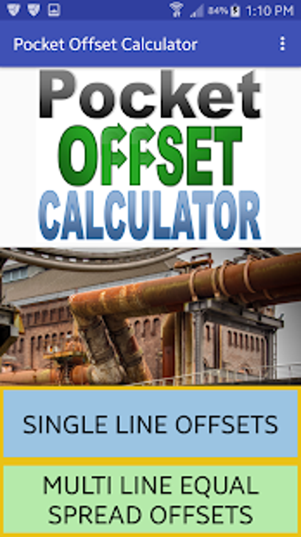 Imagen 1 para Pocket Offset Calculator