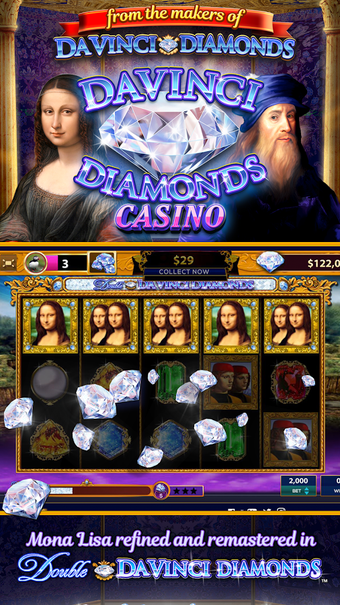 Image 1 for Da Vinci Diamonds Casino …