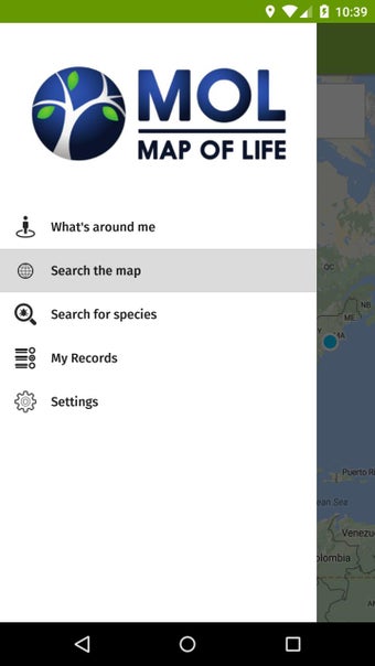 Image 0 for Map of Life