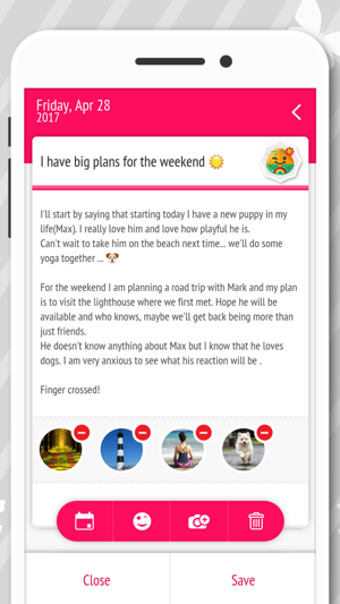 Image 0 for Diary - Journal with pass…