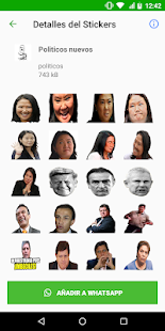 Imagen 1 para Stickers peruanos para Wh…