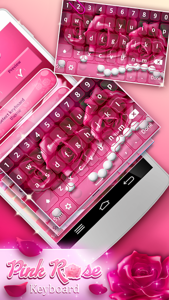 Image 3 for Pink Rose Keyboard