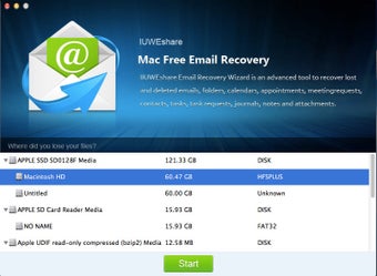 Imagen 0 para IUWEshare Mac Email Recov…