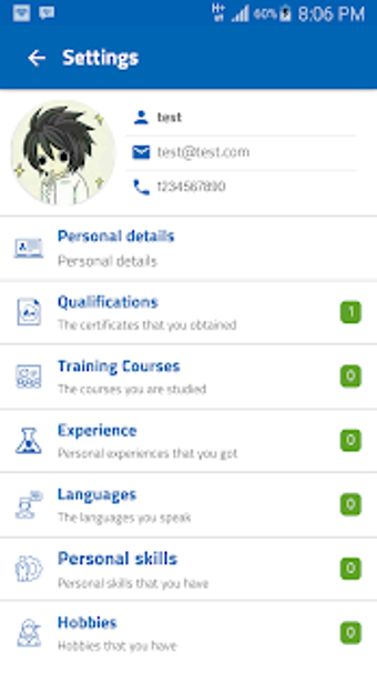 Image 1 for CV Editor Pro (Resume)