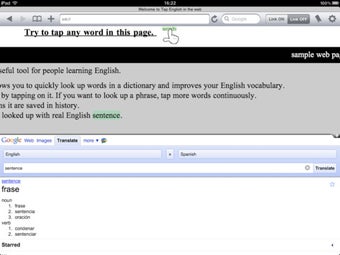 Image 1 for Tap English in the web
