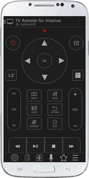 Image 1 for TV Remote for Hisense (IR…