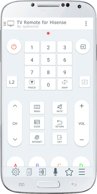 Image 0 for TV Remote for Hisense (IR…