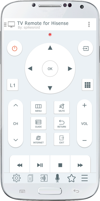 Image 2 for TV Remote for Hisense (IR…