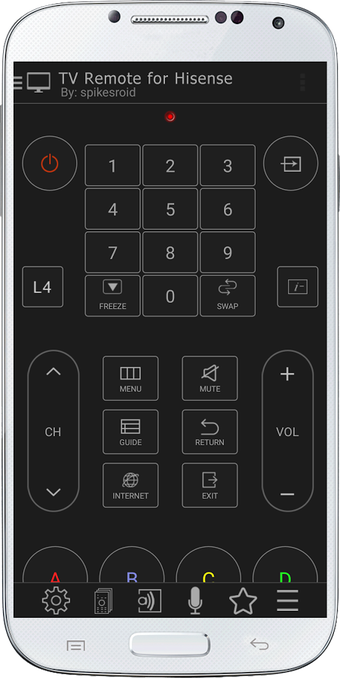 Image 3 for TV Remote for Hisense (IR…