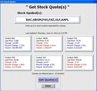 Image 2 for Stocks Tracker