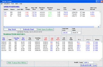 Imagen 1 para Stocks Tracker