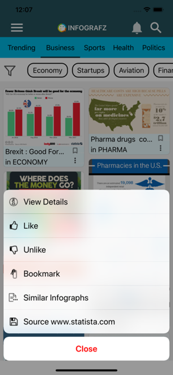 Image 0 for Infografz: Find Infograph…