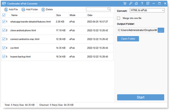 Imagen 3 para Coolmuster ePub Converter