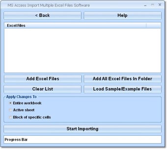 Image 0 for MS Access Import Multiple…