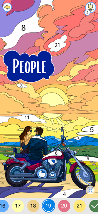 Imagen 2 para Happy Canvas Color by Num…