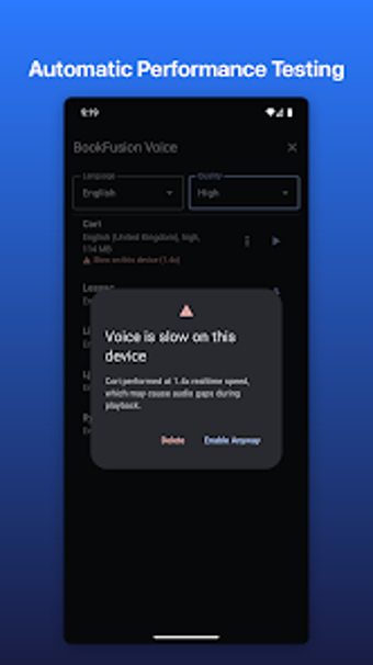 Image 0 for BookFusion Voice: Natural…