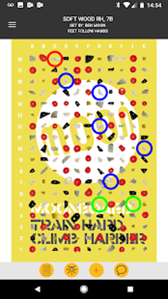 Image 0 for Moon Climbing - MoonBoard