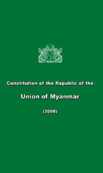 Imagen 3 para Myanmar Constitution 2008