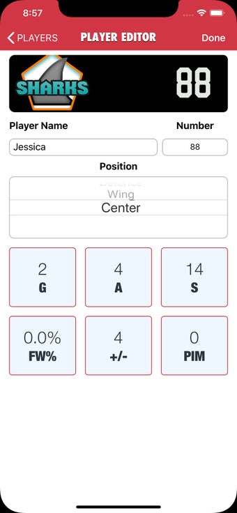 Image 1 for Goaliath Hockey Stats Tra…